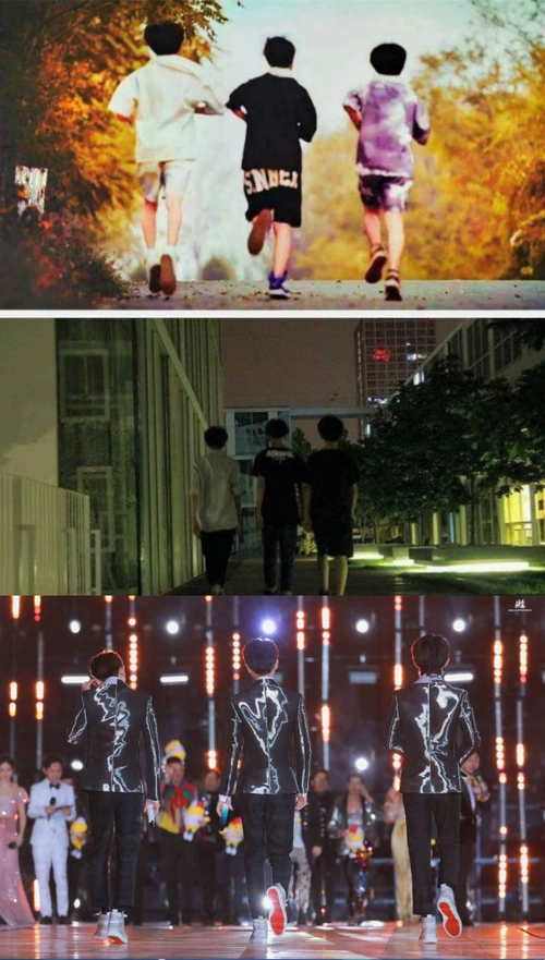 tfboys‖那些年三小只的背影合集