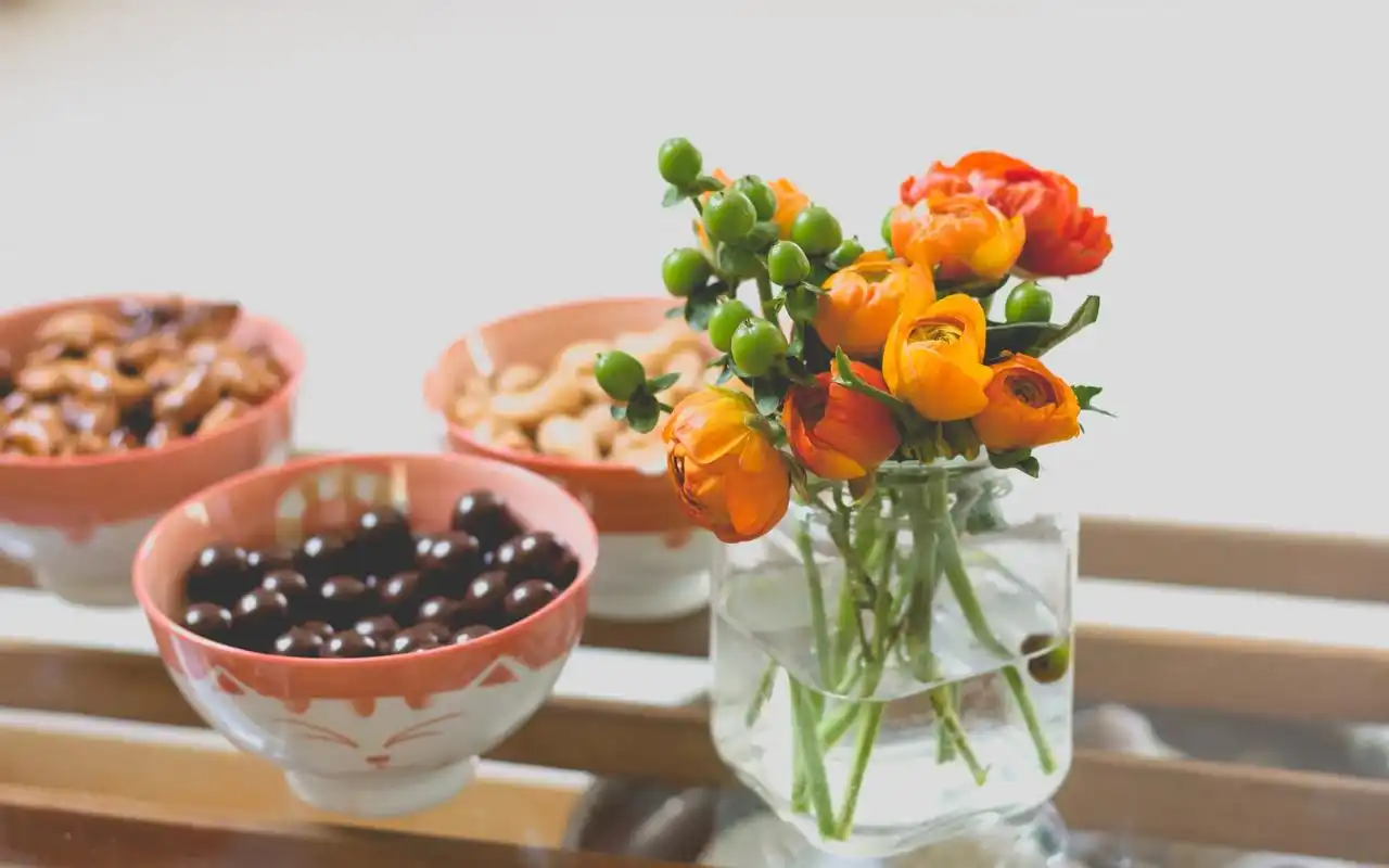 居家花瓶文艺高清桌面壁纸