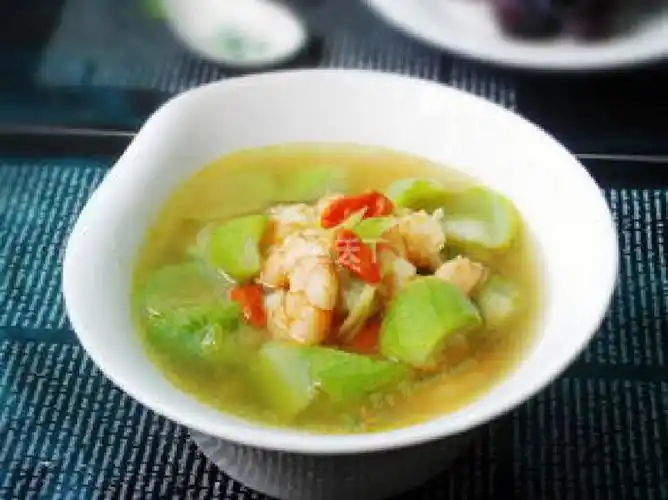 丝瓜虾仁汤的功效和作用