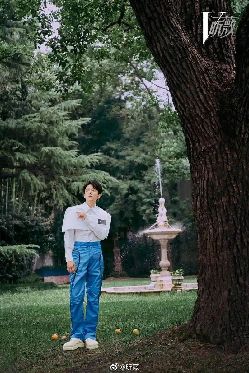 小字 近日,张新成最新杂志封面释出,他身穿多款富有设计感的衬衫,将