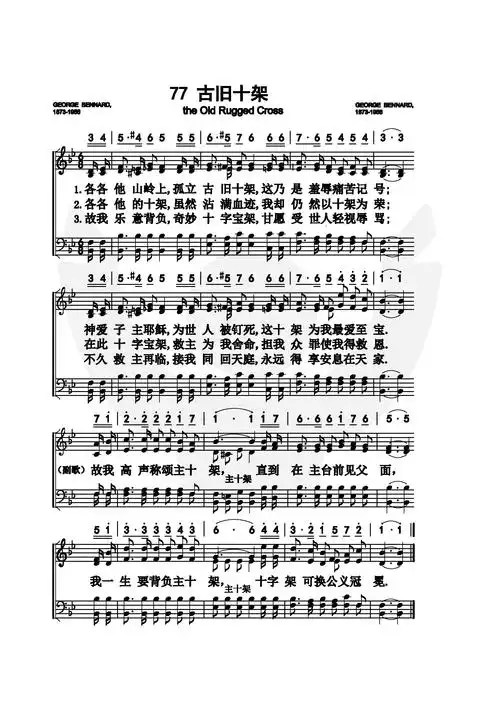 十字架与本纳德 2008.