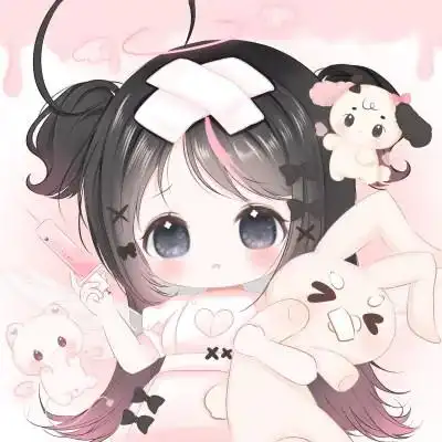 可爱萌q版女生专属卡通头像