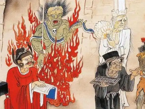 被抓入地府狠狠骂了一通阎王爷又赠金子又道歉赶忙送他还阳