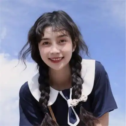 笑容甜美爱笑女生头像,天真快乐不知愁的女生