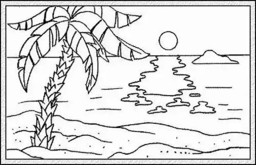 这些简笔画风景画你不得不会简笔画 手绘 素描 线稿 400419风景520