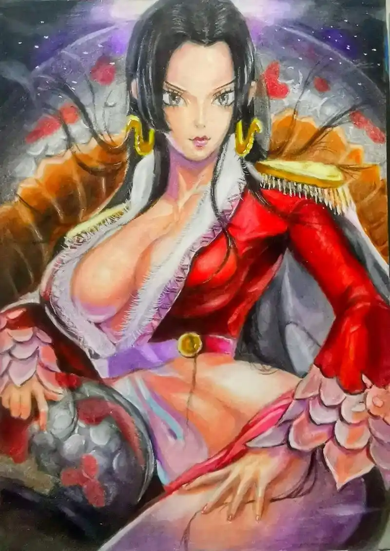 手绘女帝波雅汉库克