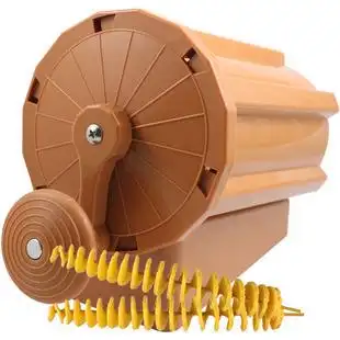 商用旋风薯塔机土豆机不锈钢家用手摇薯塔机龙卷风薯片机包邮手