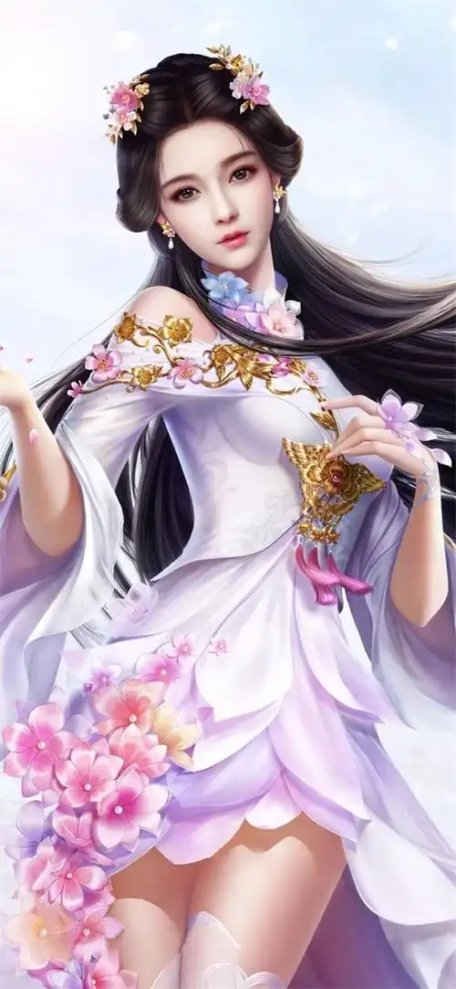 古装动漫头像女生唯美图片