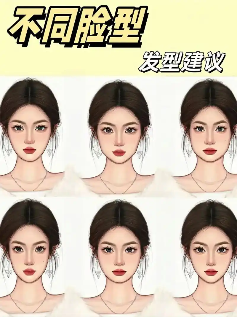 4步判断脸型,找到自己最适合的发型!