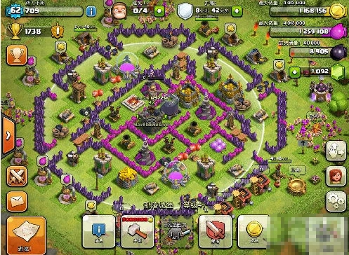 部落冲突八本太极八卦阵怎么布局 coc太极八卦神阵阵型分享