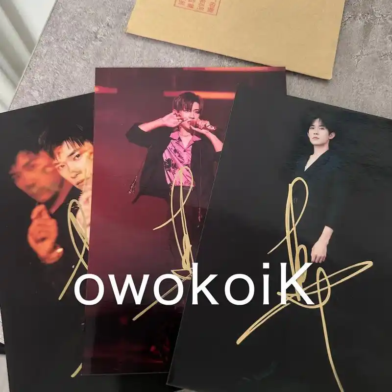 哦哦哦哦是谁有易烊千玺的亲签了 哦哦哦是我啊#亲笔签名 #易 - 抖音