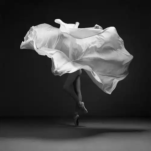 艺术与设计 - 一组黑白芭蕾主题摄影作品