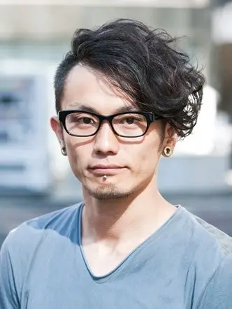 发型,日系,潮男阴阳头啊