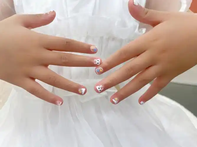 美甲  #气质美甲  #ins美甲  #夏日美甲  #手绘美甲  #可爱美甲