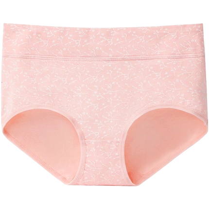 红豆女士内裤纯棉内裤女性感无痕新品棉质中腰收腹三角短裤头