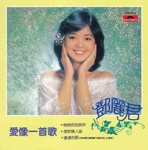 『书法文札』| 情迷邓丽君 _淡淡幽情 【中】激情的触发 —— 但愿人