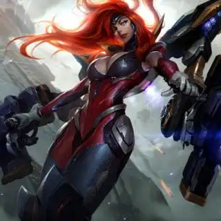 league of legends 英雄联盟 英雄皮肤 武装战姬 厄运小姐(终极皮肤)