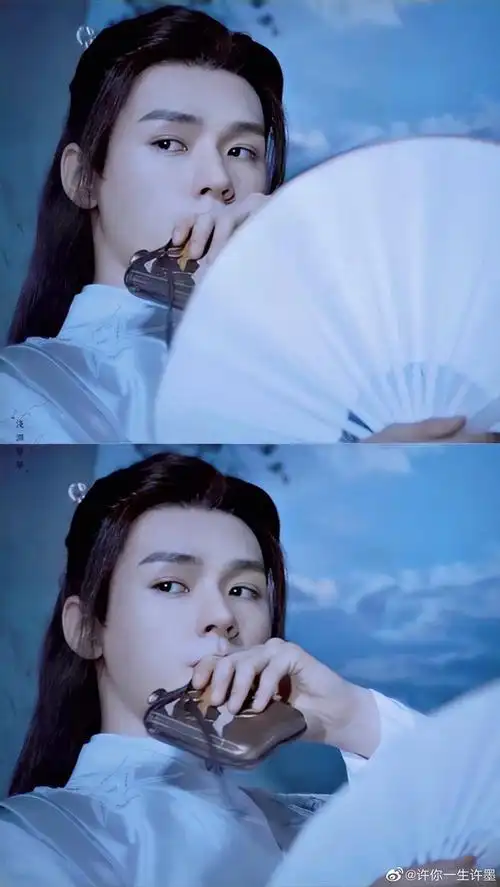 温客行白衣坐窗户壁纸