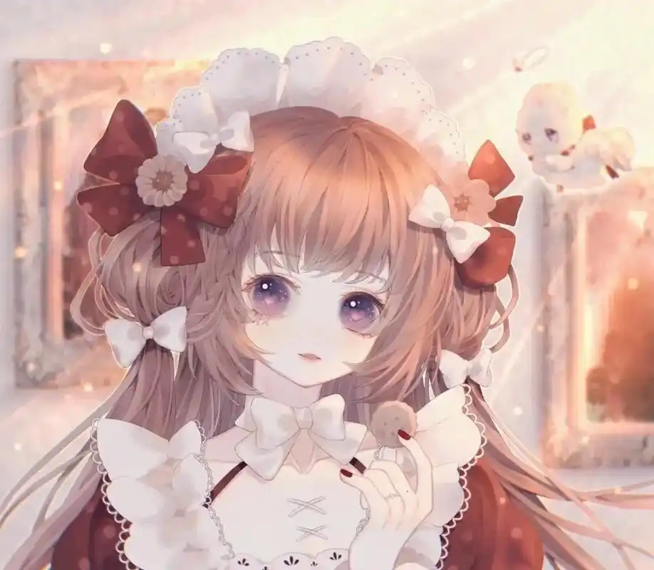 小学生头像头像#我又来送图啦 #可爱头像女卡通呆萌 #仙气女 - 抖音