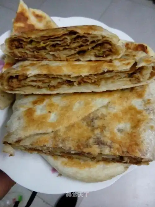 烙肉饼～跟家里老婶学的