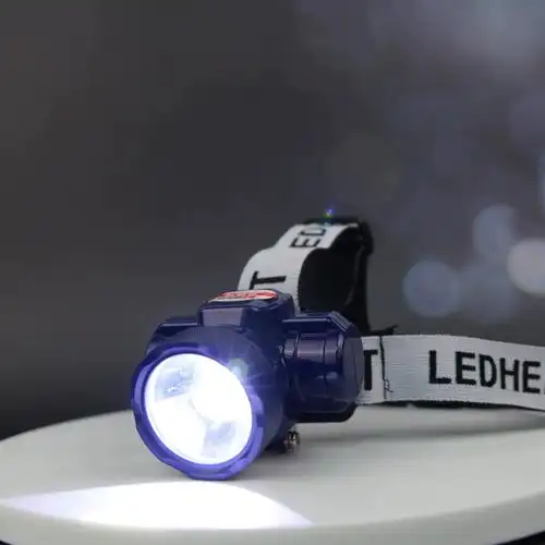 led强光充电头灯头戴式手电筒超亮长续航小号夜钓鱼专用户外矿灯