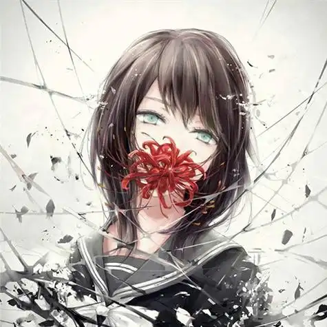 高清好看的动漫少女头像唯美梦幻