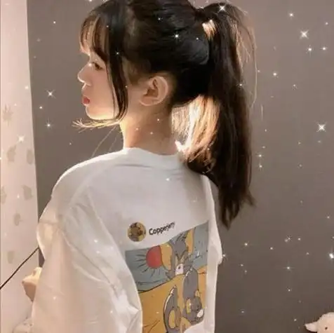 女生头像高马尾好看头像话本小说