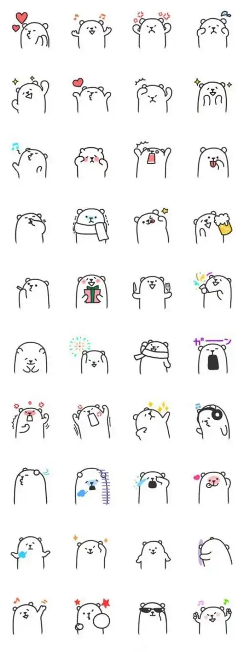 diy手工:35款漂亮图案,既能当作手账素材,又能当作刺绣图样哦