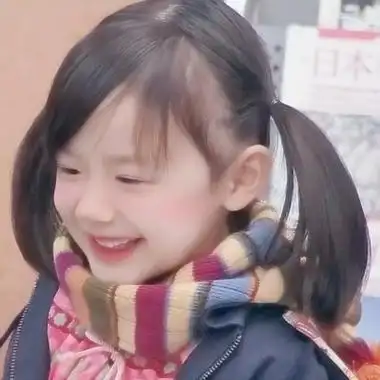 开怀大笑小女孩图片头像(图11)