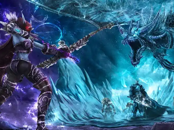 魔兽世界,巫妖王,弓箭手,怪物 iphone 壁纸