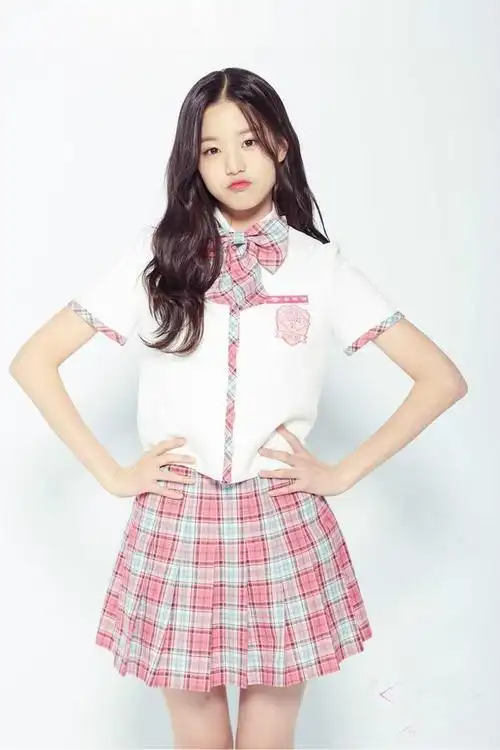 韩国创造101更名produce48其中14岁小美女张元英深受网友喜爱