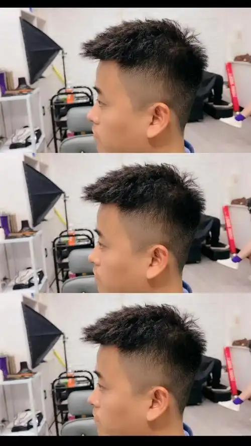 短发也能烫锡纸烫精神就完了喜欢留个爱心留个关注每天分享不同的颜色