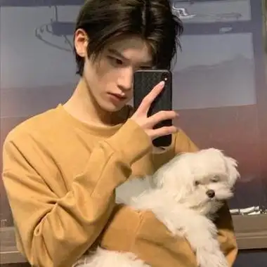 男生头像温暖治愈系真人因自太帅没人敢爱