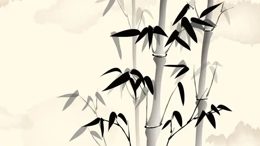 中国风,水墨画,竹子,国画,高清图片,壁纸,绘画艺术,壁纸中国风水墨竹