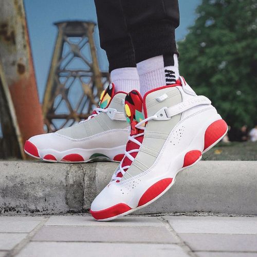 耐克男鞋 air jordan 6 rings aj6六冠王兔八哥篮球鞋 dd5077-105