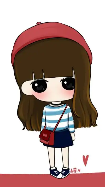 可爱壁纸 小清新壁纸 女生壁纸 手机壁纸 小希与阿树 小希