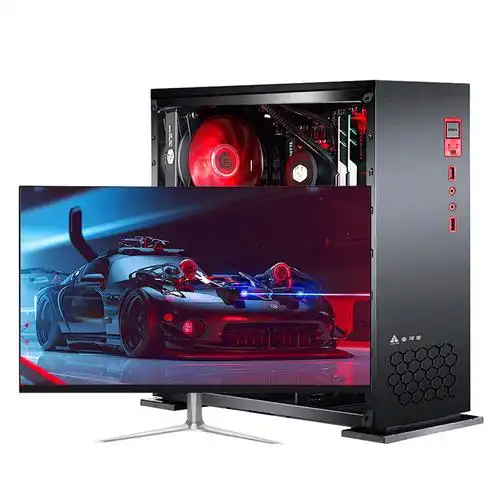 台式组装电脑主机diy组装机主机电脑主机显示器