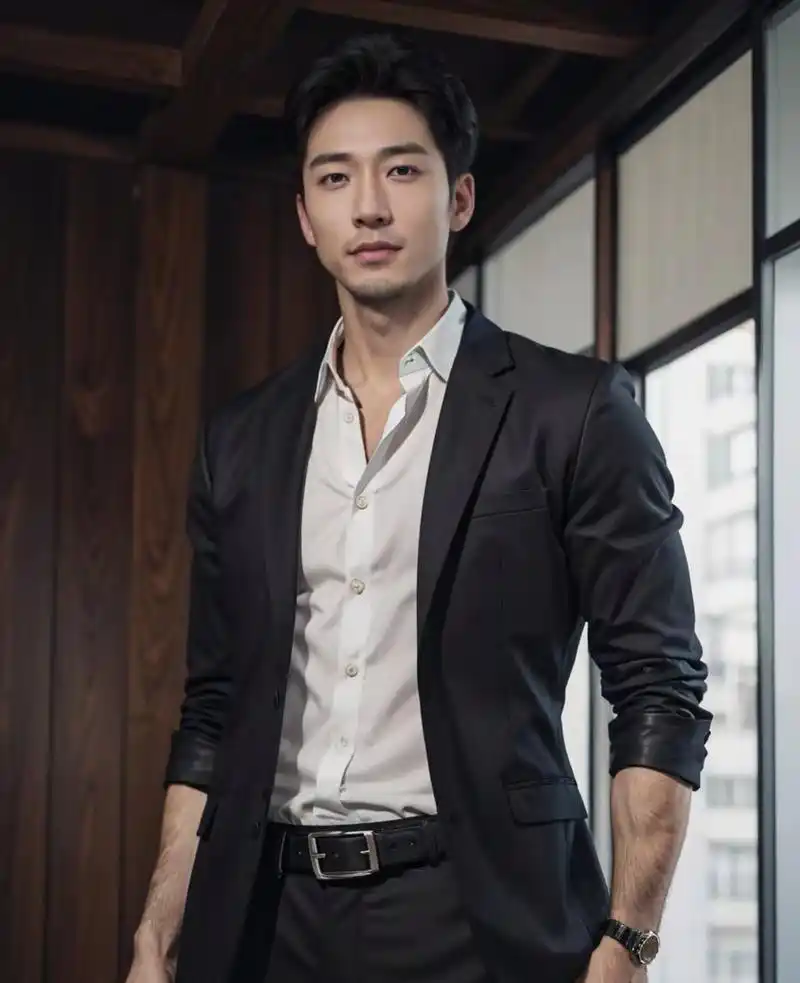 高颜值正装型男,会是你心目中的霸道总裁吗?