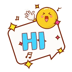 hi你好问候emoji表情包动图gif