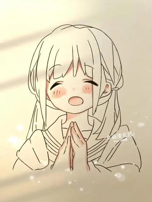 教你画可爱的小姐姐
