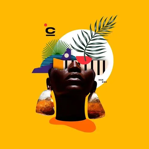 henry flores创意人物拼贴画作品 - 设计之家