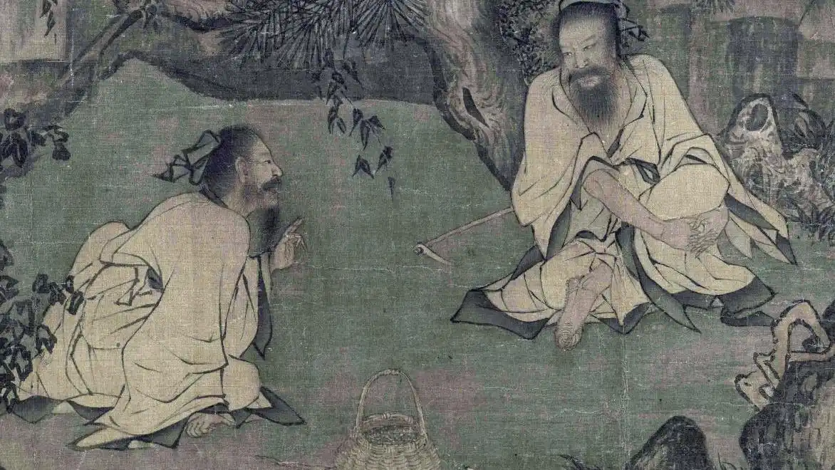 李唐历史人物画的传世名作《采薇图》