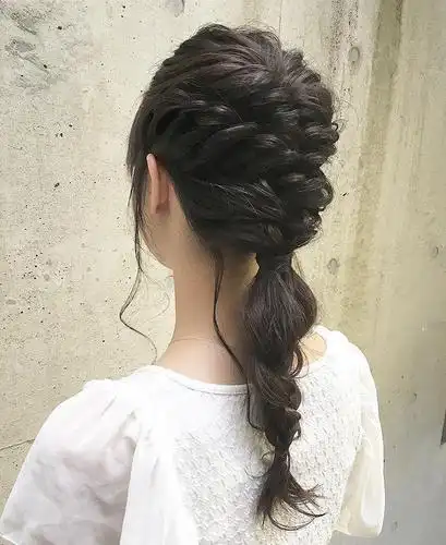 时尚优雅扎发 高贵编发,高贵优雅有气质,真的美艳至极!