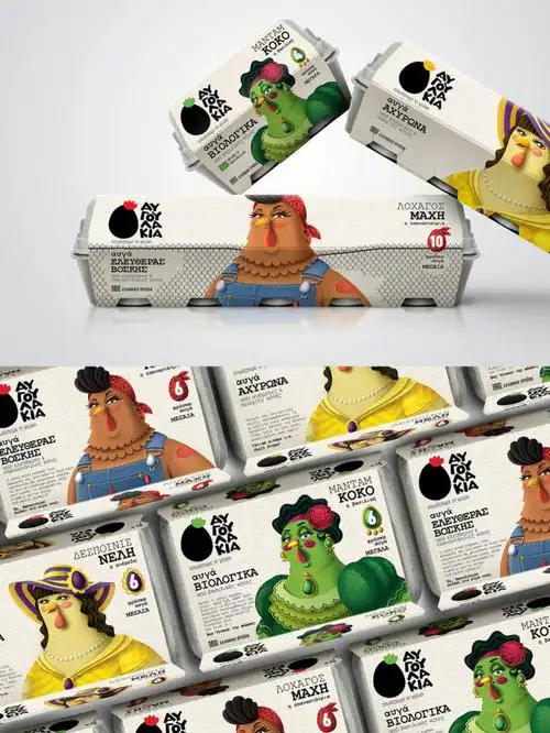 包装设计鸡蛋农产品包装设计