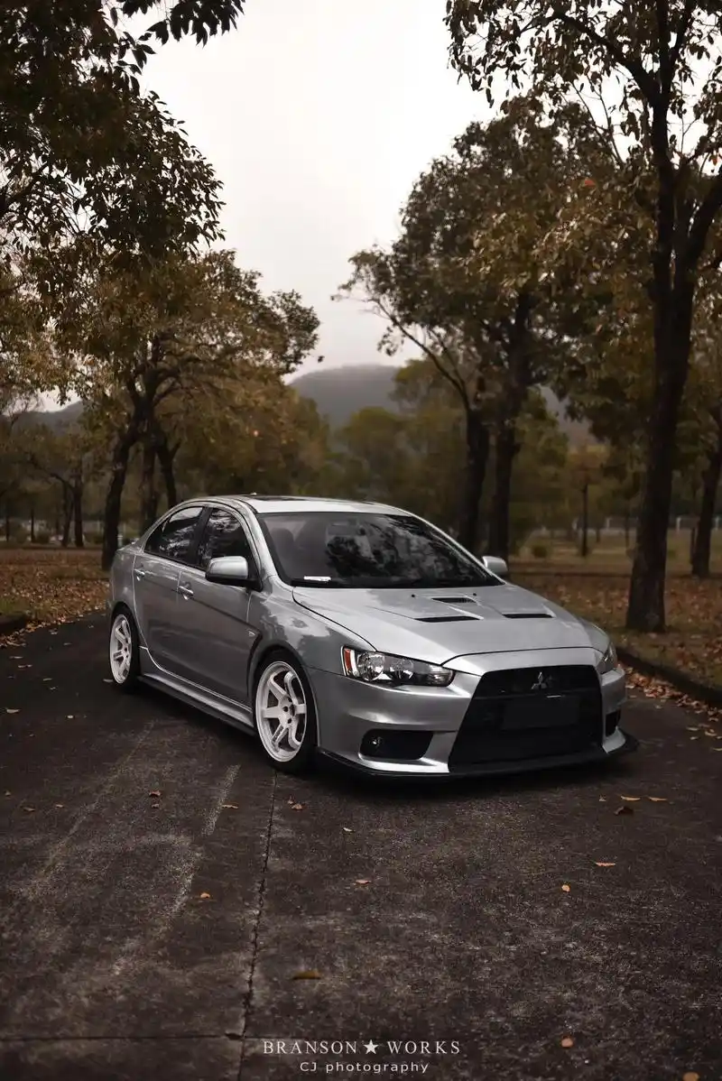 白色即正义.#jdm #三菱evo #三菱翼神 #改装文化  - 抖音