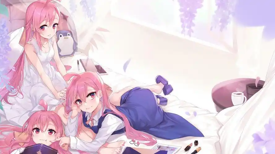 夏日清凉着衣精选二次元动漫福利桌面壁纸 福利,二次元,动漫, _ 图片