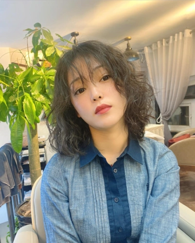 原创最洋气烫发20款,蓬松时尚显发量,适合头发细软少的女性