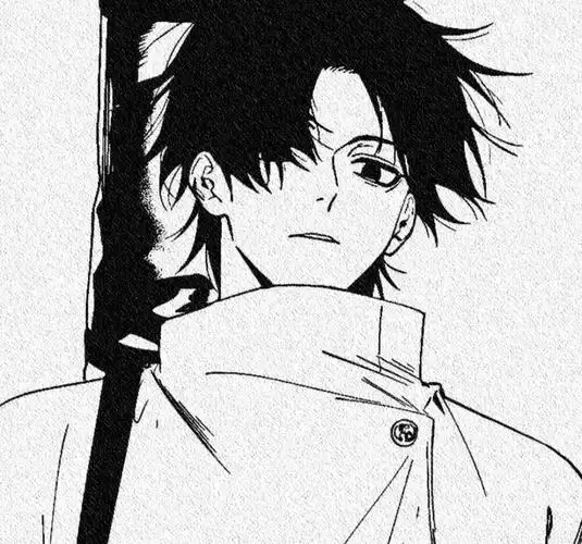 动漫头像 黑白-男