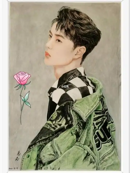 向全世界安利王一博  #彩铅日常练习 #绘画业余爱好者