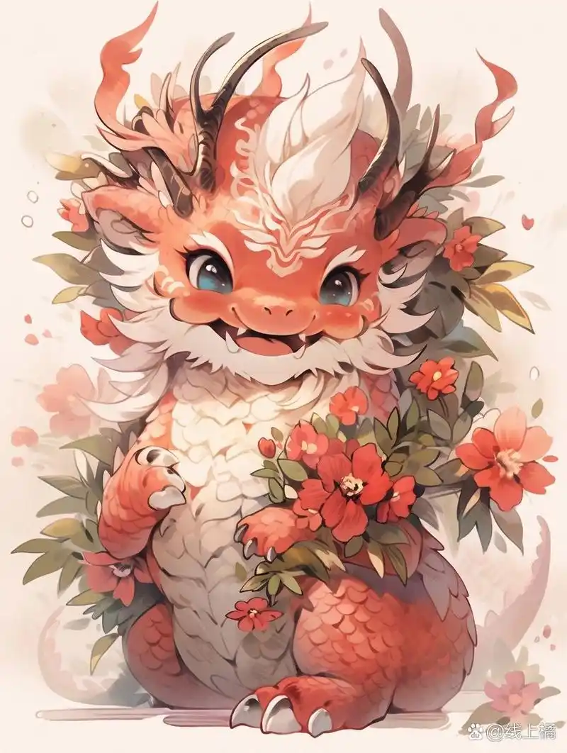 可爱版十二生肖 · 小龙敖敖